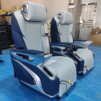 Sièges de luxe Crystal Throne pour MPV, bus et trains, compatibles avec Mercedes Benz Classe V, Vito, Metris W447, Sprinter, Toyota Hiace, Alphard