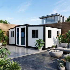 Casa Contenedor de Estructura de Acero Expandible de Doble Ala Personalizable, Hogar Móvil Plegable, Prefabricado Portátil de Montaje Rápido - Product Image 1