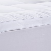 Geste ppte Matratze Topper Queen Soft Firm Atmungsaktive Daunen matratze für Rückens ch merzen Schlaf komfort