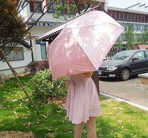 Parapluie de poche mini capsule pliable 5 sections, personnalisé avec logo, protection UV, haute qualité, vente en gros - Product Image 4