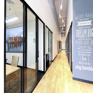 Perfiles de aluminio personalizados, Sección de Dubái adecuada para tabiques de oficina, División de oficina, perfiles de aluminio, 6063 Uds. - Product Image 4