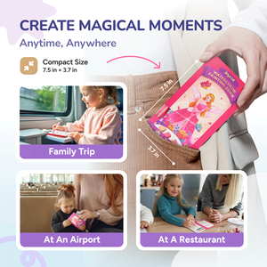 Joycat Wasser-Malbuch Taschen-Malbilder Zeichenspielzeug Wasserfarben-Malbücher für Kleinkinder Mädchen und Jungen - Product Image 3