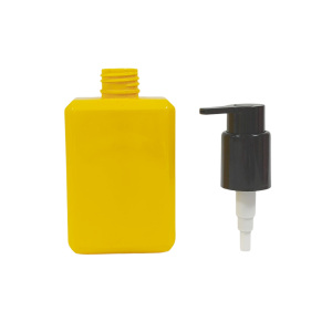 Nuevo Diseño de Botella de Plástico PET Cuadrada Amarilla de 500 ml con Bomba <span class=keywords><strong>para</strong></span> Desinfectante de <span class=keywords><strong>Manos</strong></span>, Champú, Jabón Líquido - Product Image 2