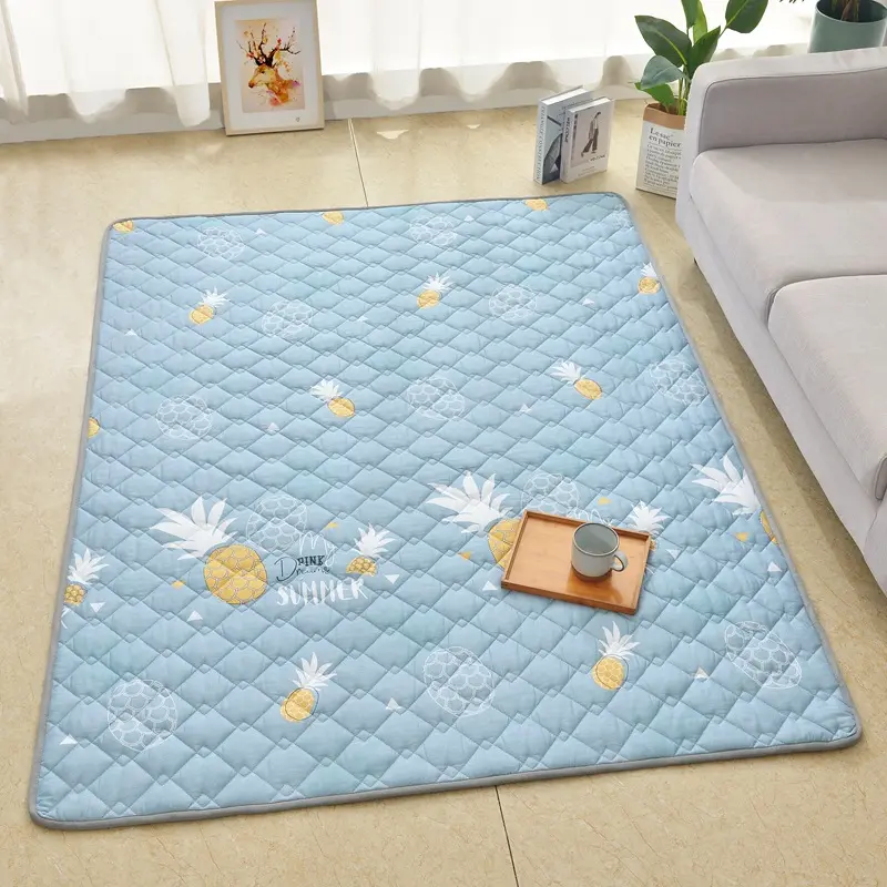 Famicheer – tapis de jeu pour bébé, doux, noir et blanc, matelas de lit Portable pour bébé