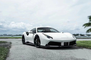 ชุดแต่งตัวถังคาร์บอนไฟเบอร์คุณภาพสูงสำหรับ FL 488 GTB อัพเกรดชุดแต่งตัวถัง ชุดแต่งกันชนหน้า อะไหล่รถยนต์ กันชนรถยนต์ - Product Image 3