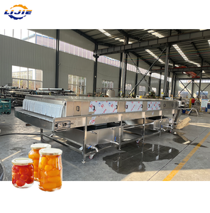 Machine <span class=keywords><strong>de</strong></span> pasteurisation en tunnel <span class=keywords><strong>pour</strong></span> boissons industrielles en conserve (limonade, boisson à la noix <span class=keywords><strong>de</strong></span> coco, jus <span class=keywords><strong>de</strong></span> fruits orange et pomme) et <span class=keywords><strong>pour</strong></span> bouteilles et bocaux en verre - Product Image 3