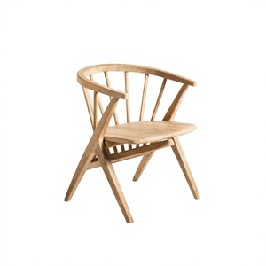 Silla de Comedor Plegable de Madera Maciza de Alta Calidad, Moderna, de Madera Curvada, de Lujo, con Respaldo Cruzado y Forro de Espuma, para Hogar, Escuela, Parque, Sala de Estar, Exterior - Product Image 2