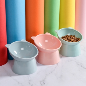 Offre Spéciale – Gamelle surélevée moderne en PP durable pour chat, protège le cou et le visage du chat - Product Image 3