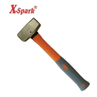 Marteau de précision professionnel X-spark en aluminium bronze, sans étincelles, non magnétique, personnalisable pour la réparation de canalisations de gaz