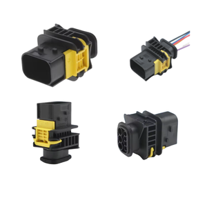 Conectores Eléctricos Impermeables de <span class=keywords><strong>2</strong></span> Pines 184020-1 para Sensor de Árbol de Levas de Automóvil con Contacto de Latón y Carcasa de Cobre - Product Image 4