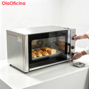 Forno a Convezione Commerciale da Banco BOV-8C, Forno Elettrico in Acciaio Inox con Ventilatore per Panetterie, Ristoranti e Pasticcerie - Product Image 3