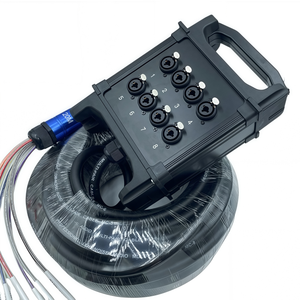 Cable Snake <span class=keywords><strong>XLR</strong></span> Multicolor de 8 Canales, Caja de Escenario de 4/8/16/32 Canales, Cable de Audio Multicore <span class=keywords><strong>XLR</strong></span>, Cable Snake Multipar <span class=keywords><strong>XLR</strong></span> para Escenario - Product Image 4