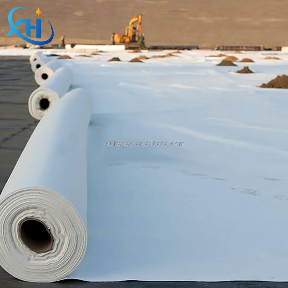 XiuHe Non woven geotextile needle punched polypropylene geotextile fabric 100-1000gsm geotextile