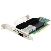 Tarjeta de Red ConnectX-6 con Chip VPI, 200 Gb/s, QSFP56, Puerto Único, Interfaz PCIe 3.0 X16, MCX654105A-HCAT