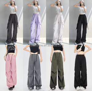 <span class=keywords><strong>Jeans</strong></span> da <span class=keywords><strong>Donna</strong></span> 2026 Nuovi di Tendenza, Larghi, Grigi, Dritti, Vintage, Traspiranti, Eco-Friendly, Multitasche in Denim - Product Image 4