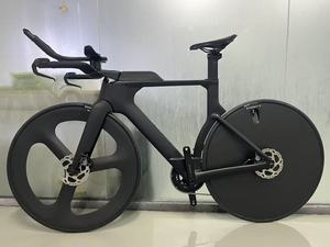 <span class=keywords><strong>Bicicleta</strong></span> de Triatlón 700C TT de Carbono Completo, con Cambio Electrónico Inalámbrico WheelTop TX, Llanta de Carbono 3K de 60 mm, <span class=keywords><strong>Bicicleta</strong></span> de Contrarreloj - Product Image 4