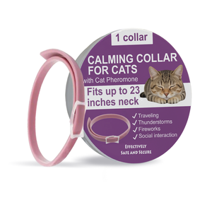 Collar Calmante para Gatos a Prueba de Agua con Feromonas, Directo de Fábrica, Collar Seguro y Efectivo para Aliviar la Ansiedad para Gatos de Todos los Tamaños - Product Image 1