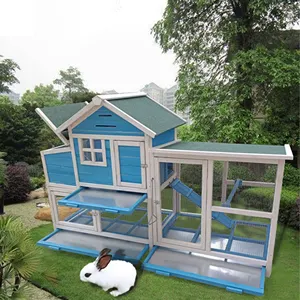 Outdoor chicken cage chicken nest pet house pigeon cage wooden cat house sunscreen big rabbit cage