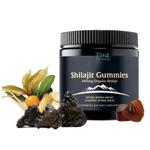 Shilajit gomitas 85 + minerales y nutrientes promueve la actividad celular y mejora el metabolismo aumentar la energía