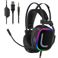 Big Over Ear Best Studio Casque antibruit filaire Casque de jeu Casque d'ordinateur avec micro