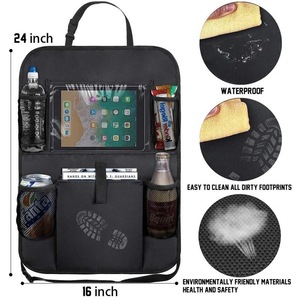 Sac de rangement organisateur de siège de <span class=keywords><strong>voiture</strong></span> en feutre multifonctionnel de haute qualité avec <span class=keywords><strong>tablette</strong></span> à écran tactile - Product Image 2