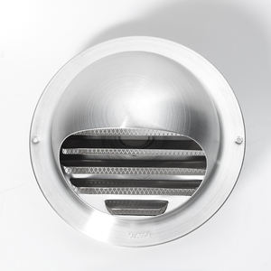 <span class=keywords><strong>Grille</strong></span> de <span class=keywords><strong>ventilation</strong></span> murale sphérique en acier inoxydable 201/304, protection contre la corrosion, protection contre la pluie flexible pour les hôpitaux, les gymnases en extérieur - Product Image 2