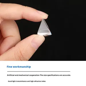 Prisma de Telhado 12.5 Alta Precisão Material K9 95% de Transmitância de Luz Marca HaoXuan Fabricado em Henan Nanyang - Product Image 4