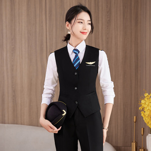 Tùy Chỉnh Mới Nhất Thiết Kế An Ninh Bảo Vệ Đồng Phục Unisex Polyester/Cotton Silm Phù Hợp với Bảo Hộ Lao Động Văn Phòng Quần Áo Nghi Lễ Đồng Phục Mùa Xuân - Product Image 4