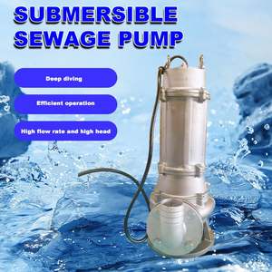 High Pressure Corrosion Resistant Drainage <b>Pump</b> No Blockage 380v-575v Submersible Sewage Water <b>Pump</b> for Wastewater - Product Image 3
