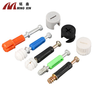 Connecteur 3-en-1 en plastique Ming Xin pour l'assemblage rapide des armoires et des meubles, accessoire de quincaillerie - Product Image 1