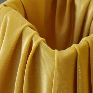 Wholesale Textile Warm Knitting Holland Korean Velvet Fabric Tissu For Woman Muslim