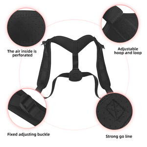 Correcteur de Posture en Néoprène Réglable <span class=keywords><strong>Ceinture</strong></span> de Correcteur de Posture de <span class=keywords><strong>Sport</strong></span> pour Épaule Supérieure et <span class=keywords><strong>Dos</strong></span> - Product Image 2
