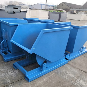 Высокоэффективный и простой в эксплуатации стальной металлический самоопрокидывающийся бункер для автоматического сброса мусорных баков - Product Image 3