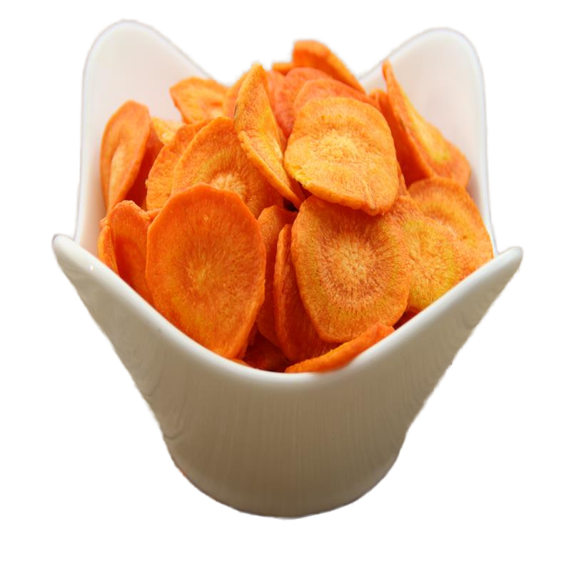 Vacuum Fried Natural Carrot Crisp As