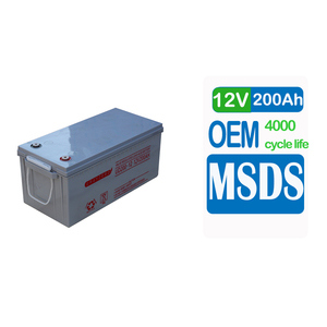 Điện áp định mức 12V công suất 200AH tối đa phí hiện tại 100A tính năng của pin axit chì 12V 200AH - Product Image 5