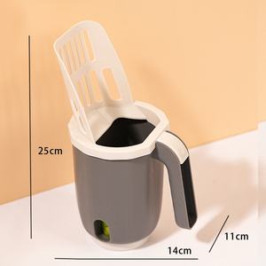 Nuova scatola di stoccaggio per la pulizia della cacca per cani e gatti a prova di odore integrato per lettiera per gatti di grande capacità - Product Image 6