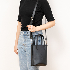 Sac à main portable 2025 personnalisé avec imprimé dessin animé, en PU gaufré 2 voies, fermeture éclair, doublure en PU, style Normcore/Minimaliste, capacité 1-1,9L - Product Image 6