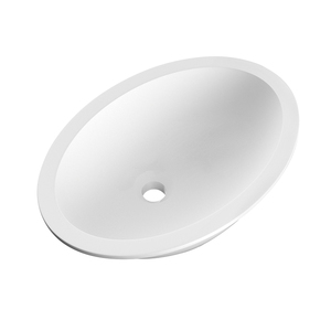 Lavello Sottopiano in Resina Effetto Pietra Senza Giunzioni, Moderno e Minimalista, per Progetti di Lusso - Product Image 2