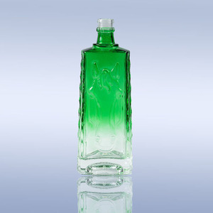 Botellas de Vidrio <span class=keywords><strong>Azul</strong></span> de Alta Calidad de 750 ml para <span class=keywords><strong>Tequila</strong></span> con <span class=keywords><strong>Etiqueta</strong></span> Personalizada OEM - Product Image 6