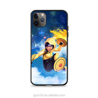 Coque de téléphone personnalisée en plastique 3D lenticulaire Anime DBZ Cartoon avec effet de bascule, marchandise Anime