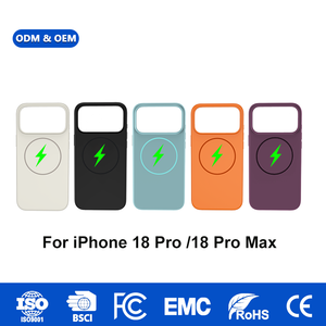 Étui de téléphone hybride TPU+PET pour iPhone 18 Pro Max avec PureCoat anti-taches, toucher lisse et soyeux, vente en gros, OEM, ODM, usine - Product Image 1