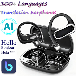 Écouteurs sportifs YYK-Q65 OWS à crochet d'oreille pour appels audio/vidéo, traduction IA, prise en charge multilingue, voyage <span class=keywords><strong>sans</strong></span> souci - Product Image 1