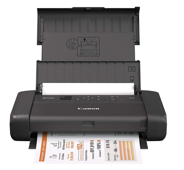 For Cano.n TR150 Mobile Inkjet Printer Wireless & Battery-Operated High-Quality Document & Photo Printing