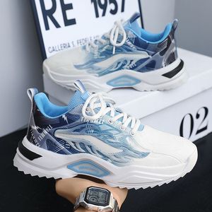 Zapatillas Casuales Juveniles para Primavera y Otoño, Parte Superior de Malla Transpirable, Cierre <span class=keywords><strong>con</strong></span> Cordones, Estilo Deportivo y Casual, Entresuela de EVA - Product Image 3