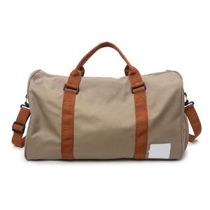Custom Logo Handheld Waterproof Unisex Oxford Travel Storage Bag Sports <b>Backpack</b> Duffle Organizer Bag with Shoe Compartment - Product Image 2
