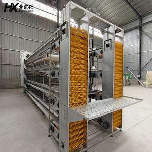 Sistema de Jaulas para <span class=keywords><strong>Gallinas</strong></span> Ponedoras, Sistema Inteligente de Jaulas para Aves de Corral, Malla de Alambre Galvanizado Tipo H, Jaula Automática para Aves de Corral - Product Image 6