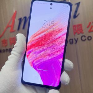 Vente en gros pour le smartphone Amsung A53 5G, processeur octa-core, téléphone mobile sans fil cellulaire CDMA - Product Image 1