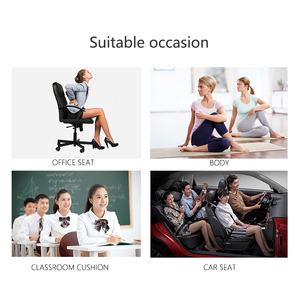 Car Outdoor Pressure Relief Orthopedic Ergonomic Memory Foam Gel Chair Seat <b>Cushion</b> <b>Pad</b> Pillow for Sleeping Hotel Knitted - Product Image 5