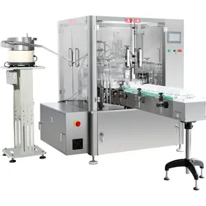 Automatic Sterile Vial Filling Capping Machine Ampoule Perfume Vial Filling Sealing Machine Small Plastic Oil Filling Pump Cnc