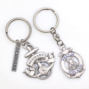 الصين الهدايا التذكارية المصنعين هدايا تذكارية مخصصة ميدالية مفاتيح معدنية - Product Image 5